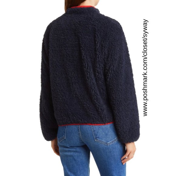 MOTHER Teddy Funnelneck Zip Jacket In Teatime Traveler - Picture 11 of 16